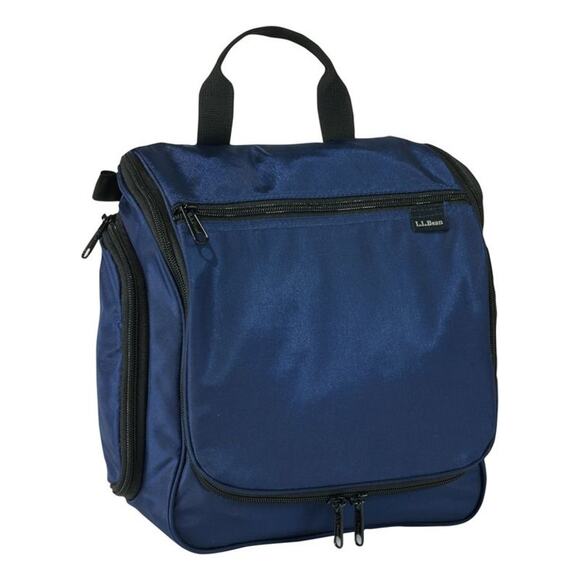 LL Bean Personal Organizer Toiletry Bag Hanging Expand Travel Makeup Dopp 245362 - Picture 1 of 14